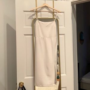 Never worn. White Express Dress. Size 6. Perfect for cocktail parties and HH
